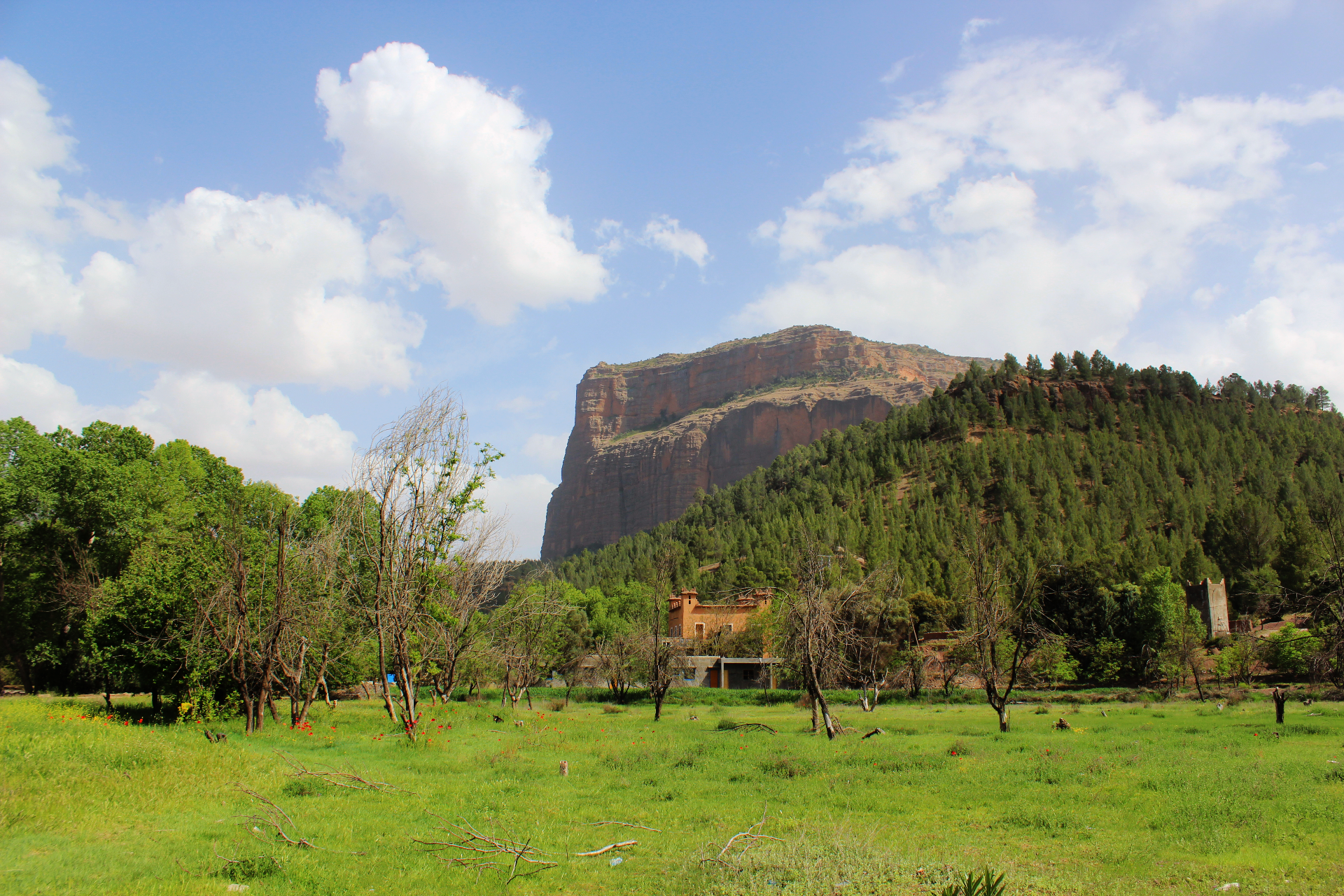 Rock cathedral High Atlas