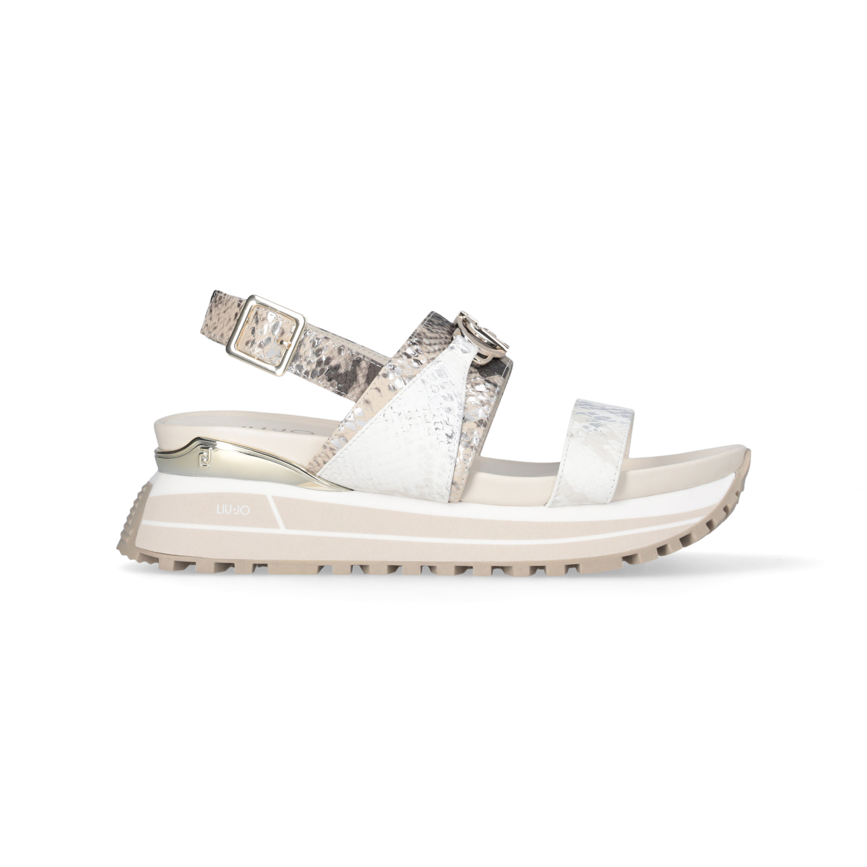 Women's Python Print Sandals Liu •Jo