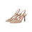 Thumbnail: Liu• Jo Women's Light Brown High Heel Slingbacks Front View
