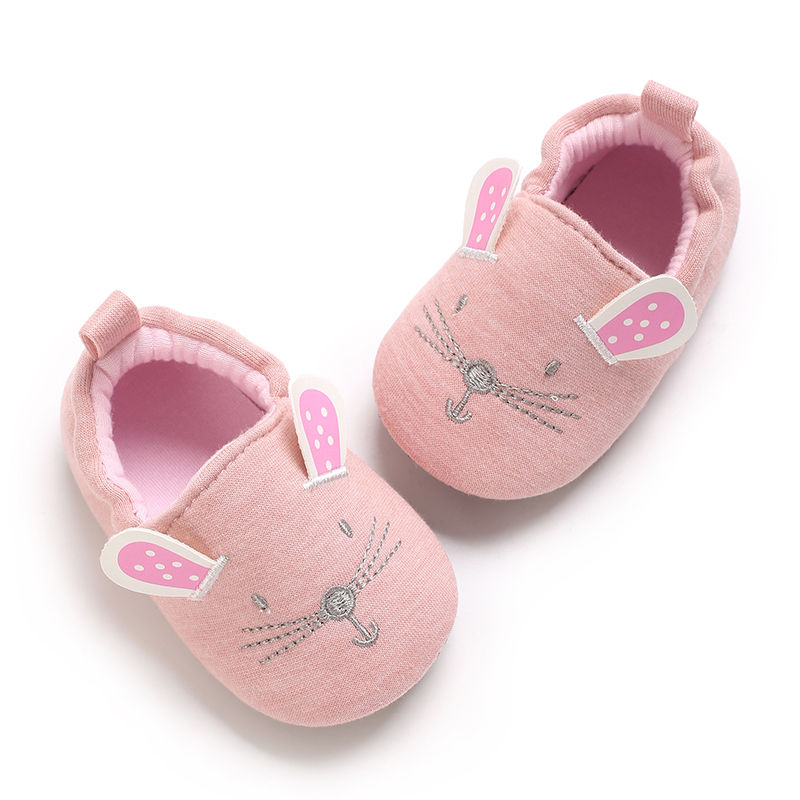 Miniatura: Sapatos de cama fofos da moda para bebês meninas, confortáveis, leves, antider