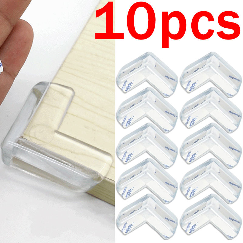 Miniatura: Transparente Baby Table Canto Borda Proteção Capa, Silicone Desk Protector, Gu