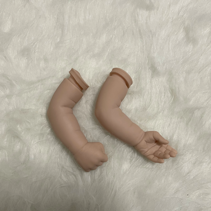 Miniatura: 19 polegadas bebe reborn bebê boneca kit em branco sem pintura molde inacabado 