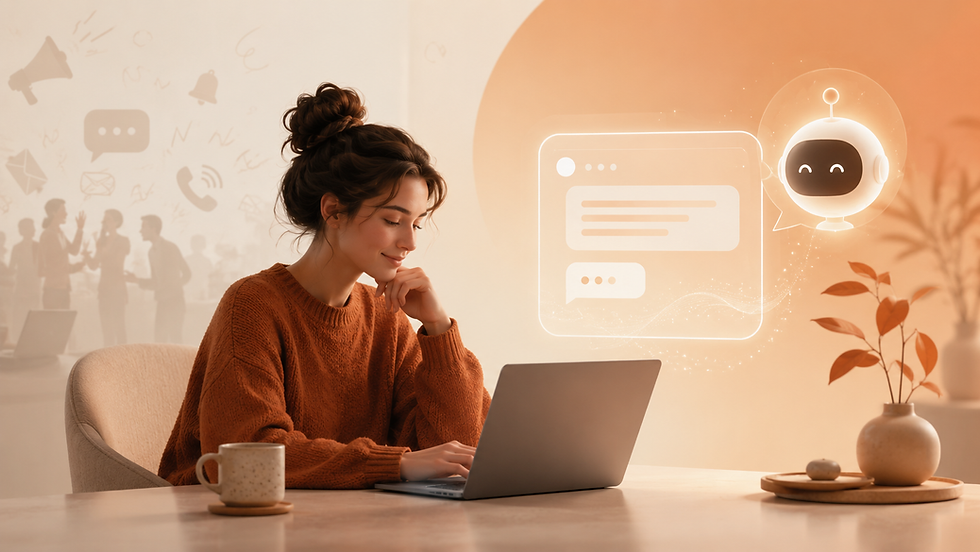 Introvert pracující s AI