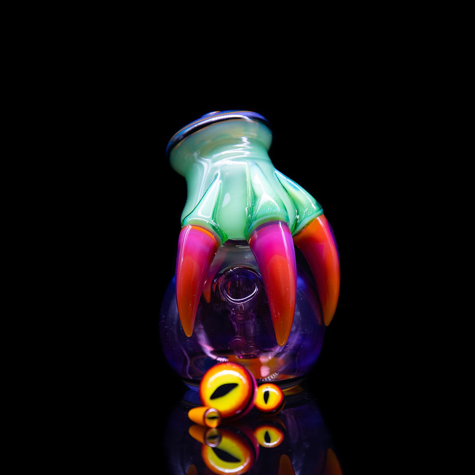 Mike Luna Mini wigwag Claw Orb | SmokerzGlass