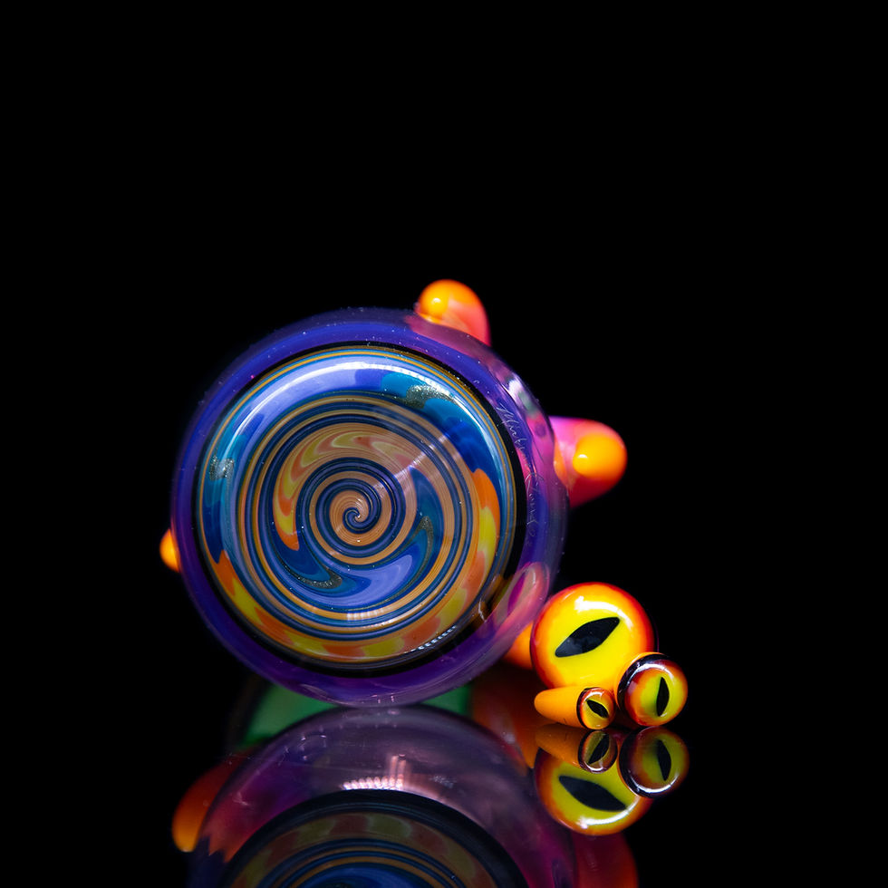 Mike Luna Mini wigwag Claw Orb | SmokerzGlass