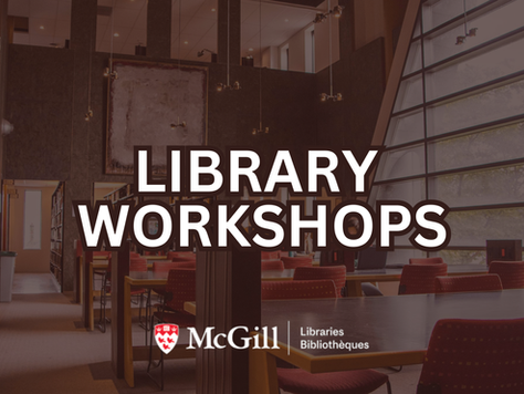 Library Workshops