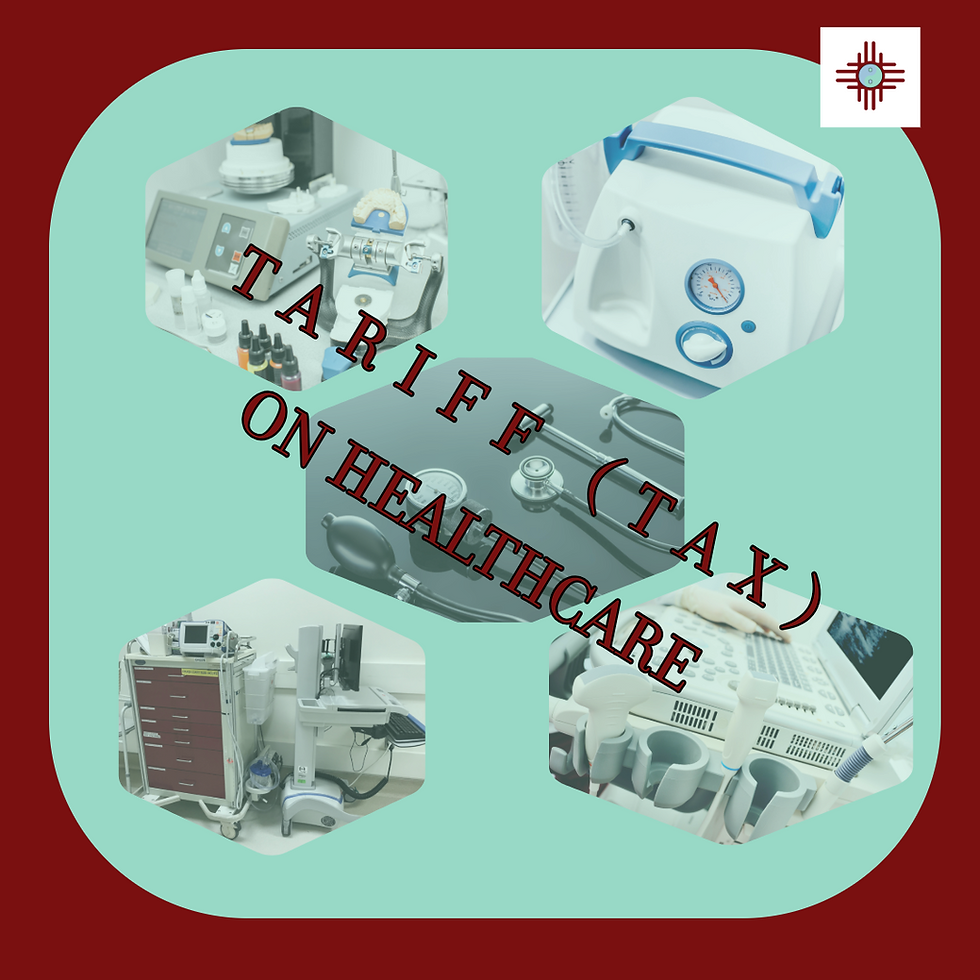 Medical Equipment in the middle of Tariffs