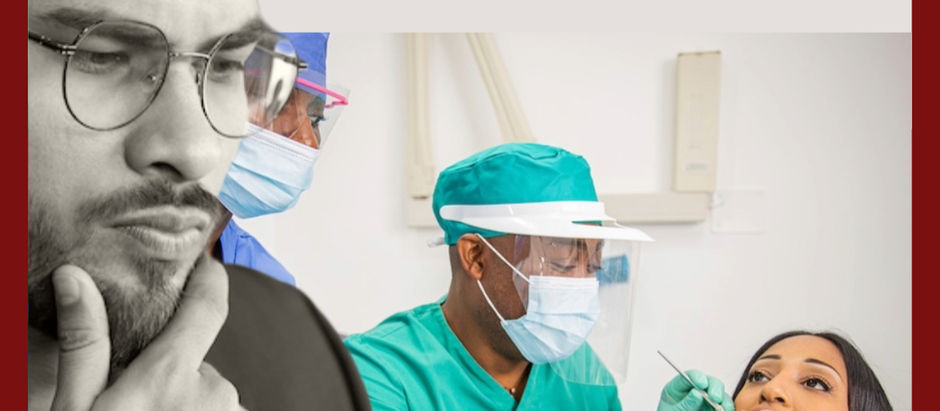 DSO investor watching a dental procedure