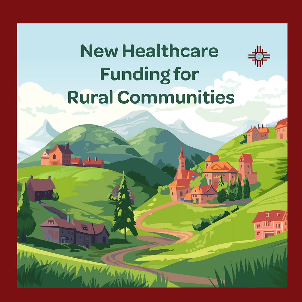 a rural community landscape view