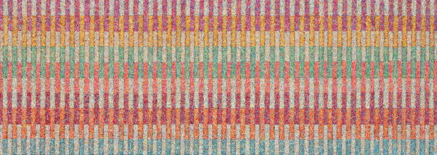 TARAE-S2205-1, Mixed media on canvas, 50x140cm, 2022