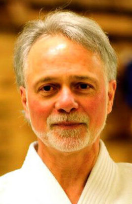 George Hewson in Aikido uniform