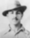 Atheist Bhagat Singh criticised Gandhi Image: Public domain, India