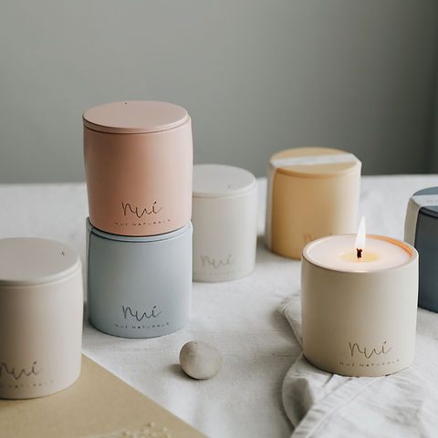 Refillable Artisan Candle Jar | Nui Naturals