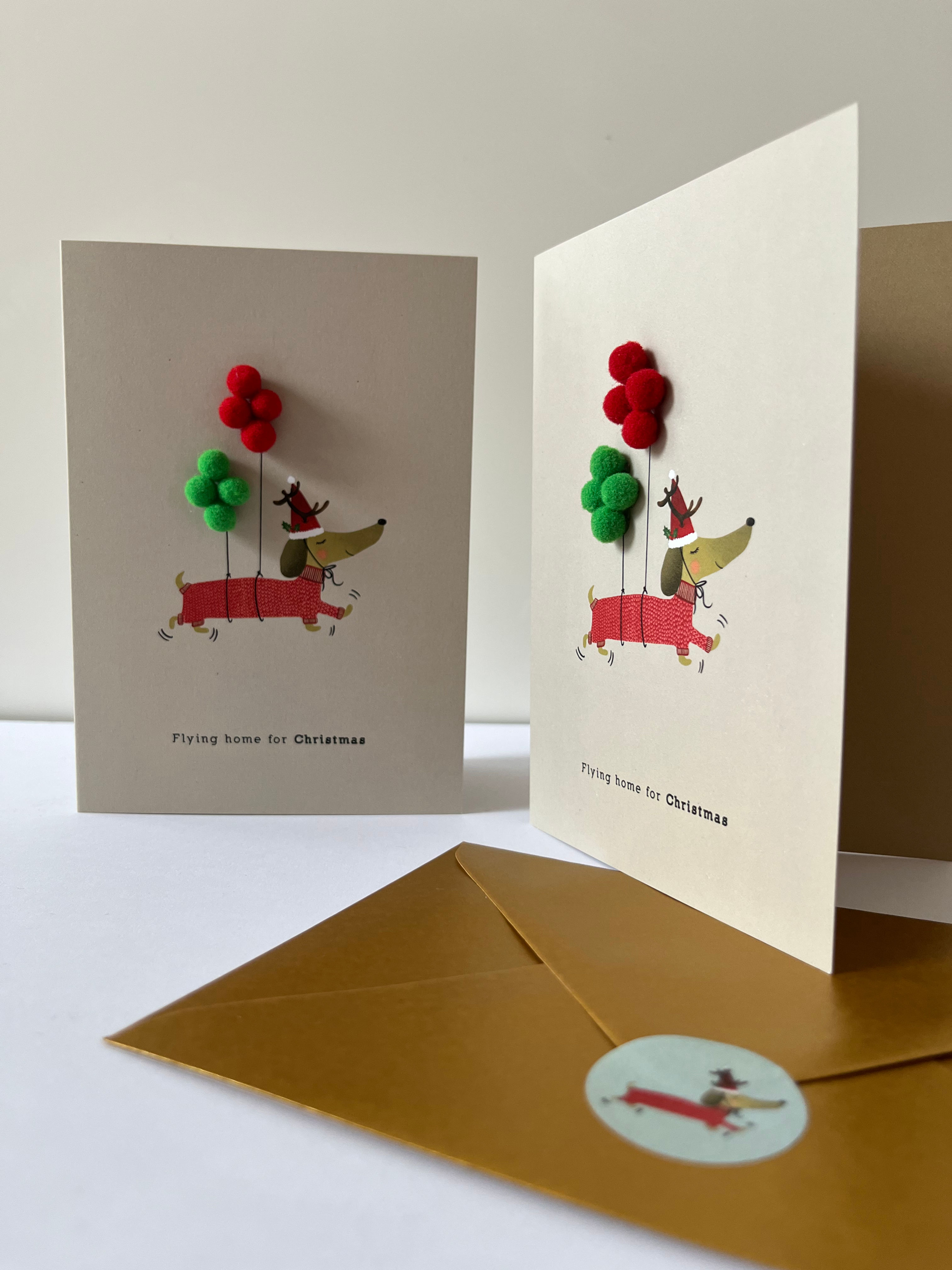 Little Livn Karte Blanche Flying home for Christmas