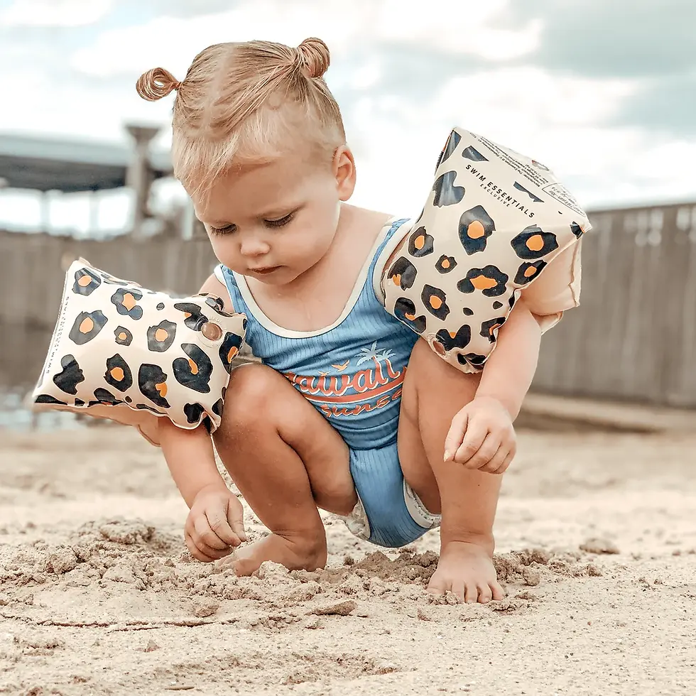 Miniaturbild: Little Livn Swim Essentials Schwimmflügel Leopard 2 - 6 Jahre