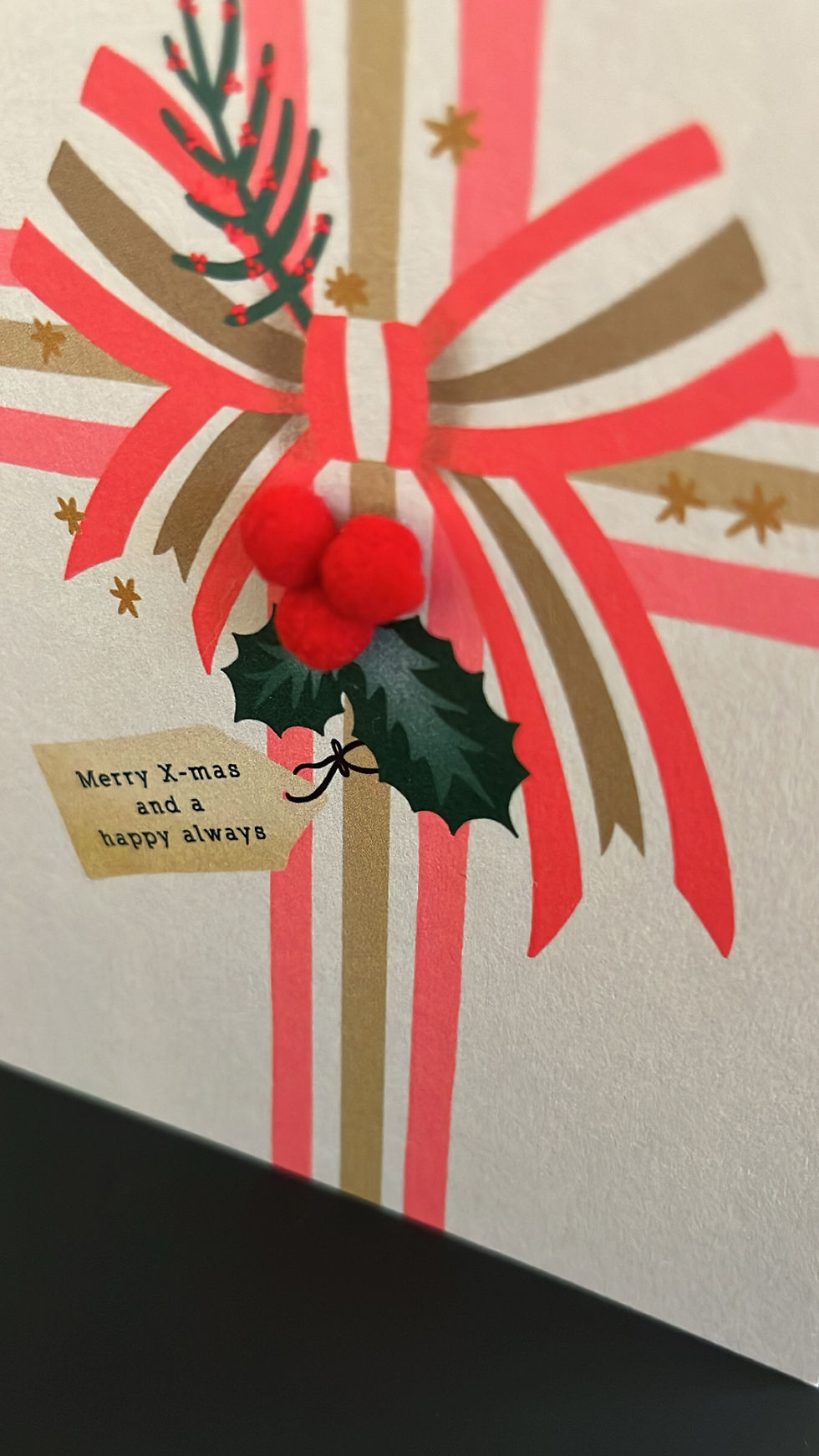 Miniaturbild: Little Livn Karte Blanche Meery X-mas and a happy always