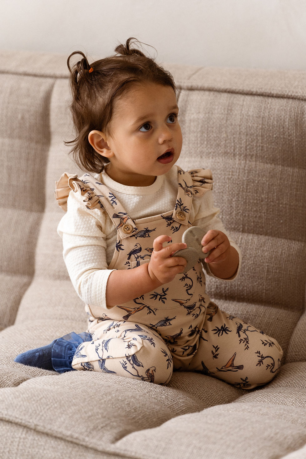 Miniaturbild: Little Livn House of Jamie Baby Girls Dungaree