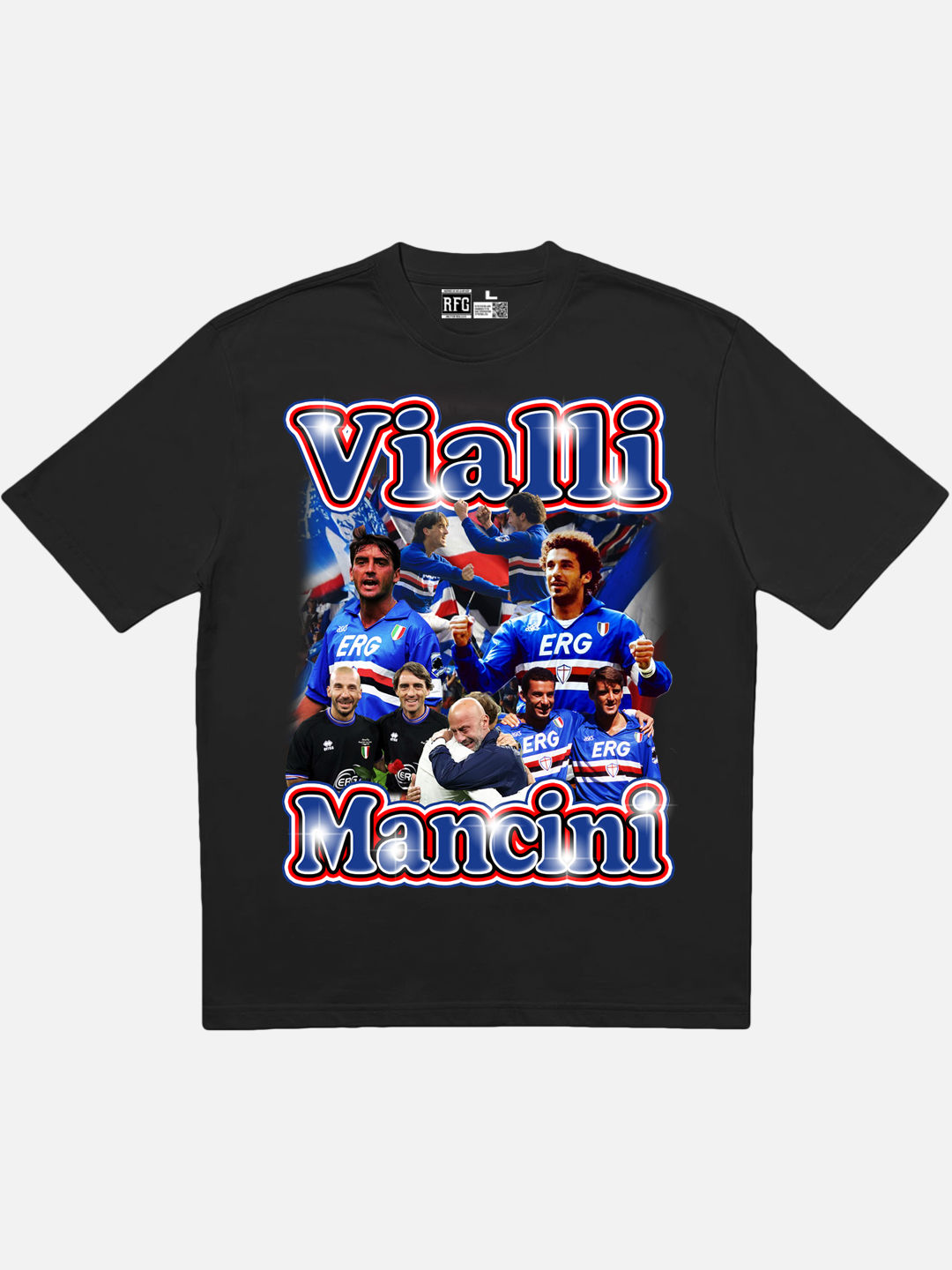 Mancini Vialli Black T-shirt