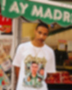 Model with Joaquín Betis Sevilla T-shirt