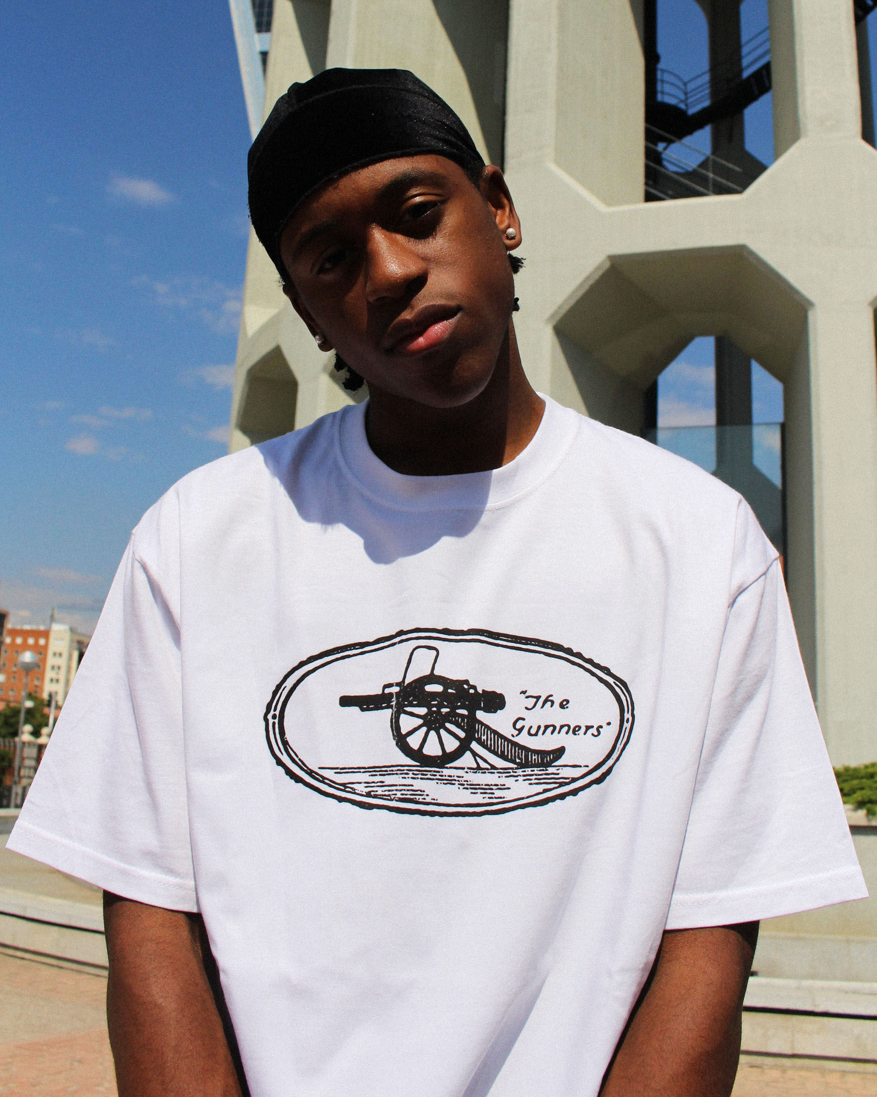 Model Gunners Corteiz Bootleg White T-shirt