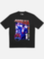 Black Anelka T-shirt by Retro Football Gang