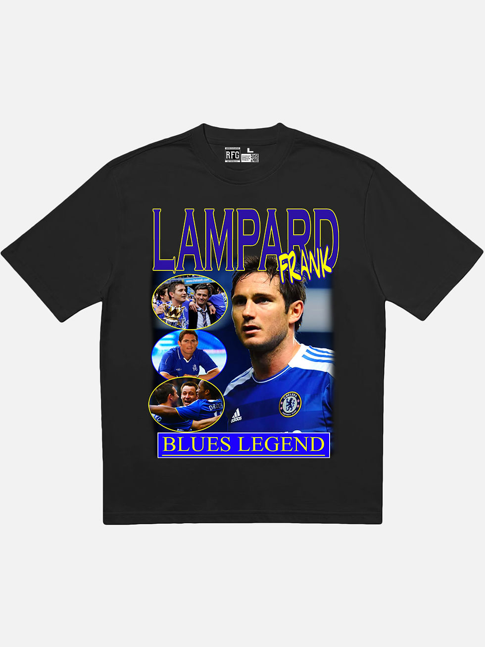 Black T-shirt Frank Lampard
