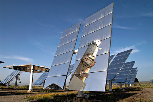 Thumbnail: Concentrated Solar Tower/PV/SRM for Power Generation
