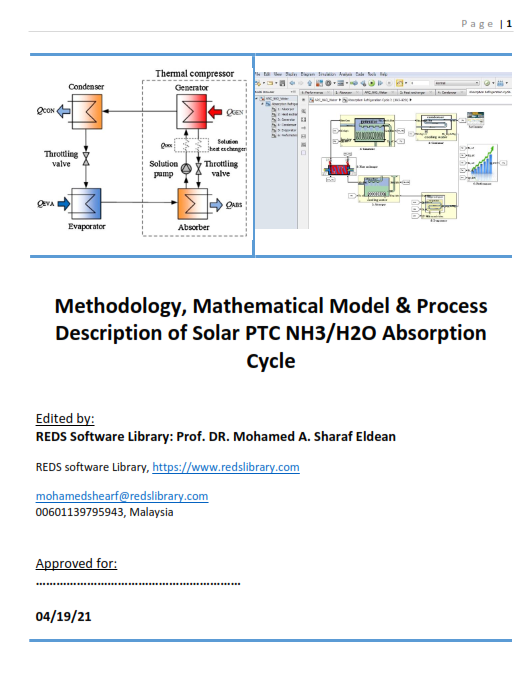 Solar PTC for NH3/H2O Absorption Air Conditioning: The Report | reds