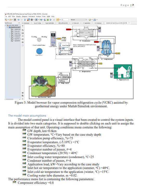 Thumbnail: Cooling & Heating via Geothermal VCRC_R1270: The Report