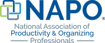 Proud member of NAPO – National Association of Productivity & Organizing Professionals