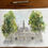 Thumbnail: beautiful watercolour of The Hôtel de Ville, Paris