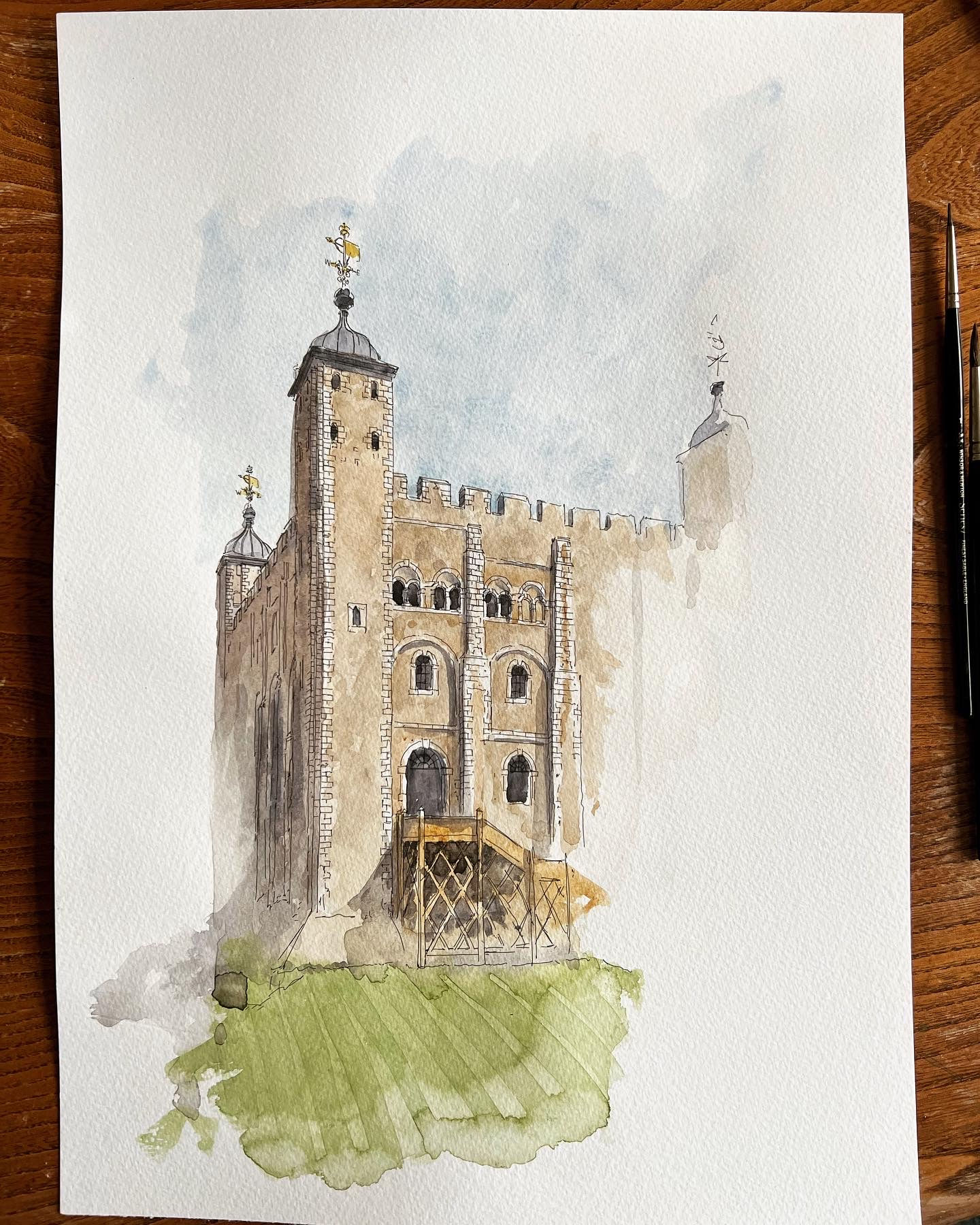 The Tower of london.