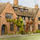 Thumbnail: beautiful watercolour of Wolfson College, Cambridge