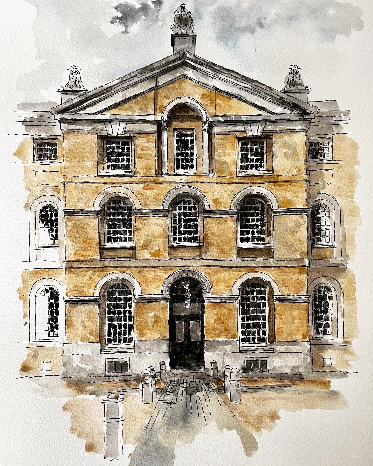 Old Naval College, Greenwich. Bay 1