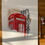 Thumbnail: Watercolour of the original prototype telephone box. London.