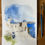 Thumbnail: Watercolor painting: Santorini church