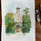 Thumbnail: beautiful watercolour of  Clock Tower, Brympton House. Somerset