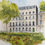 Thumbnail: beautiful watercolour of St Benet’s Hall oxford