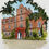 Thumbnail: beautiful watercolour of Hughes Hall, Cambridge