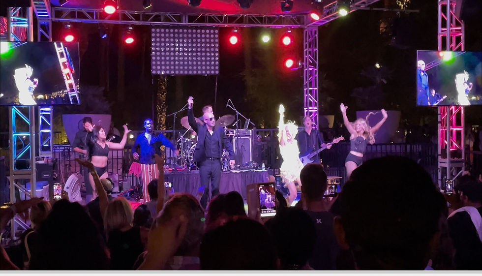 Fantasy Springs Resort and Pitbull tribute, Mr Worldwide