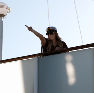 Heather McMahan comedian spots Mr Worldwide Pitbull Tribute band for cruise events