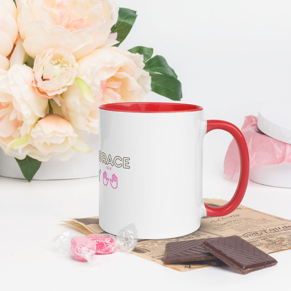 Thumbnail: I Need Grace & Mercy Mug with Color Inside