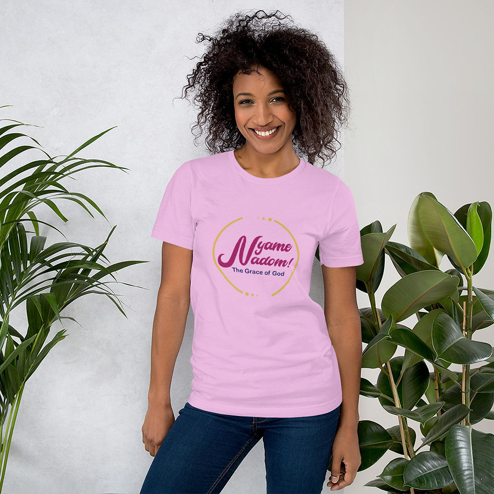 Thumbnail: Nyame Nadom! The Grace of God Unisex t-shirt