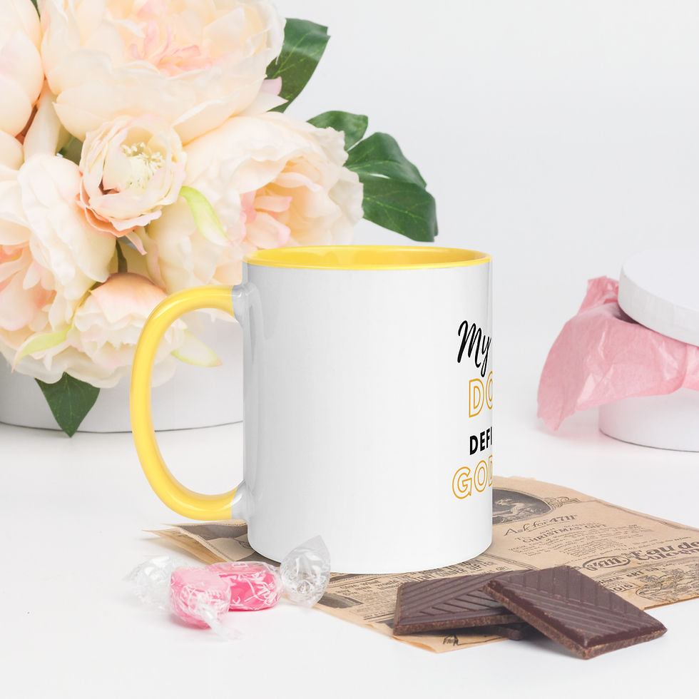 Thumbnail: My Flaws Don't Define Me God Does! Mug with Color Inside