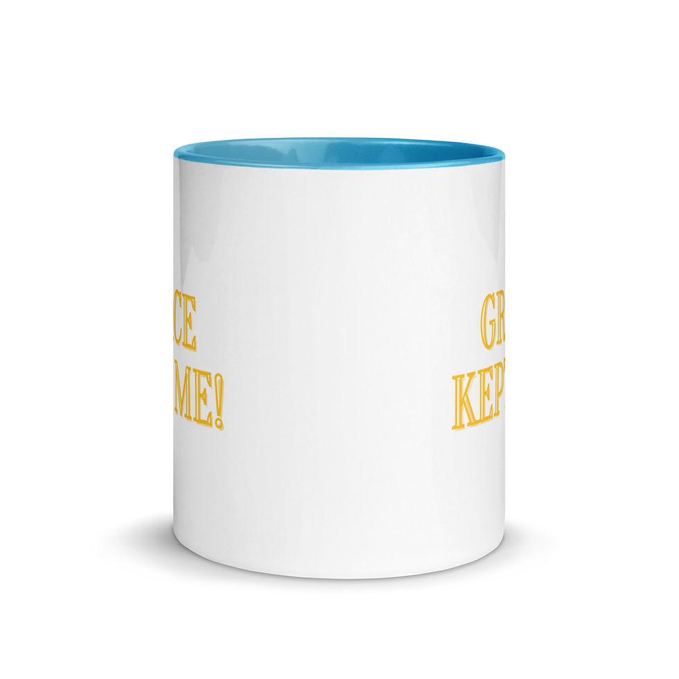 Thumbnail: Grace Kept Me! Mug with Color Inside