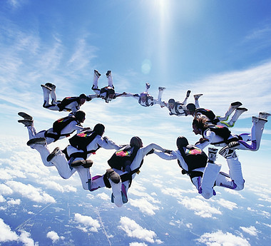 Skydivers