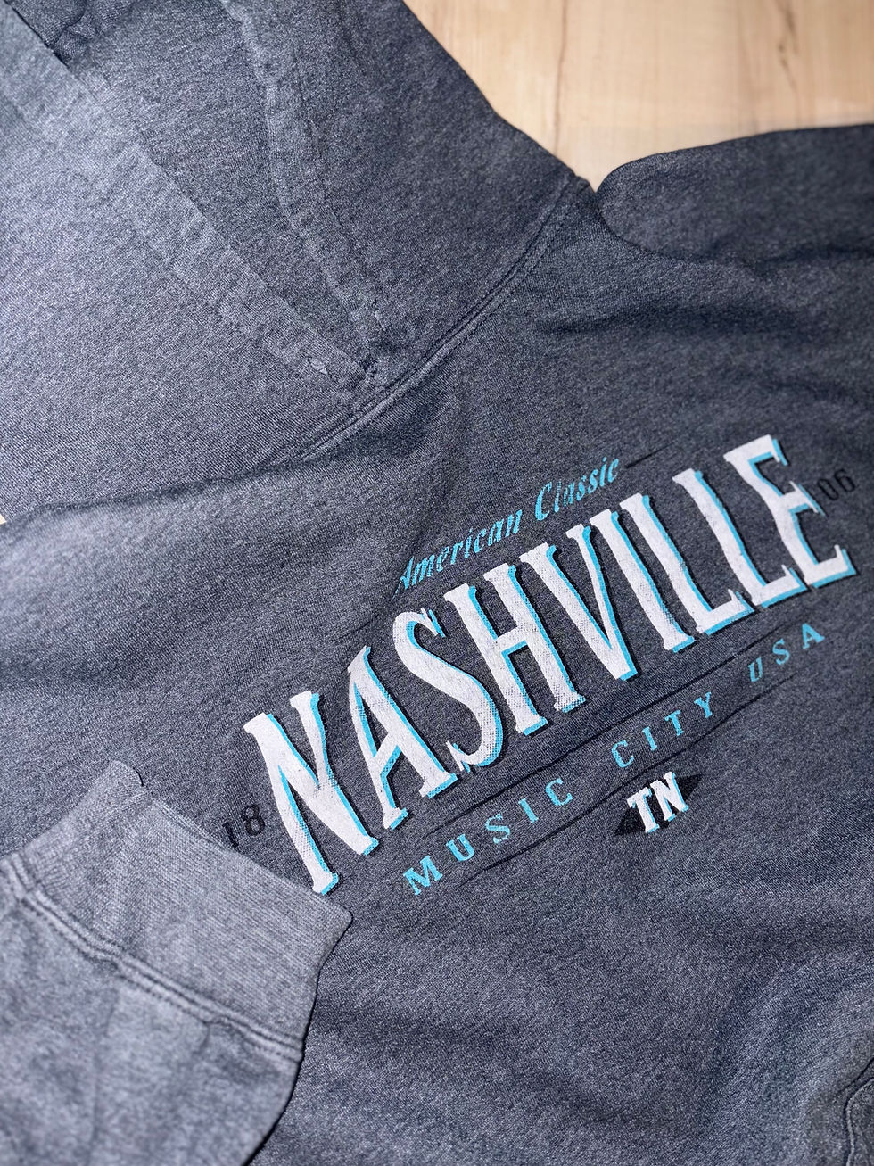 Thumbnail: Vintage Grey Gildan Nashville Hoodie 2XL