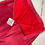 Thumbnail: Vintage Genuine Red Suede Pencil Skirt 5/6