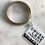 Miniature : Bracelet jonc texturé en métal vintage