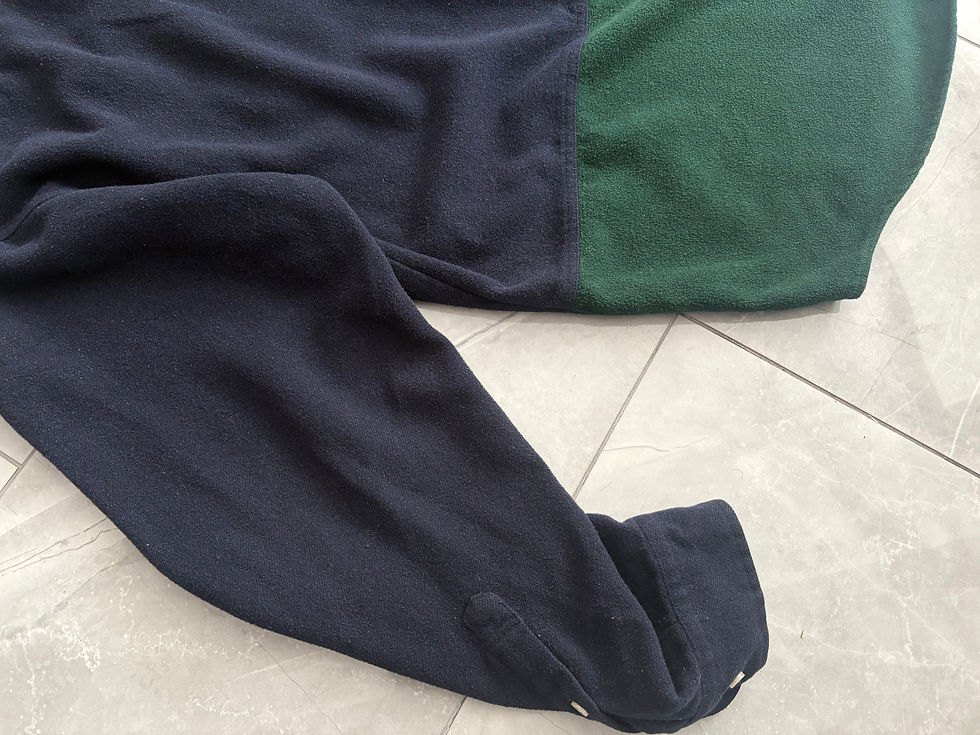 Thumbnail: Vintage Tommy Hilfiger Wool Blend Button Up L